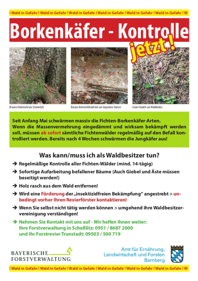 Information für Waldbesitzer